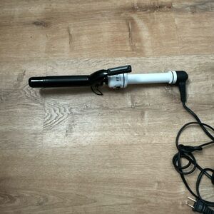 Hot Tools Professional HTBW44 Nano Ceramic Salon Curling Iron Wand 1" Tested